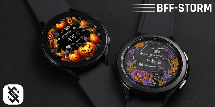 BFF78- Halloween Cat & Pumpkin screenshot 6