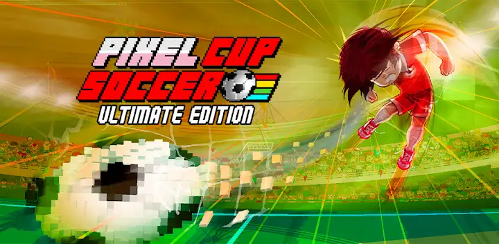 Pixel Cup Soccer - Ultimate — Android game banner