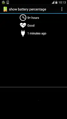 show battery percentage screenshot 4