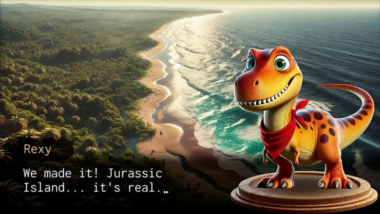 Jurassic Island : Audiobook screenshot 5