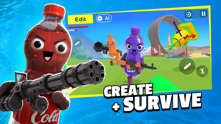 Soda Sandbox: Bottle Madness screenshot 1
