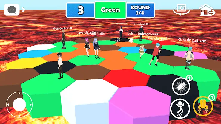 The Floor Is Lava Obby Nextbot screenshot 2