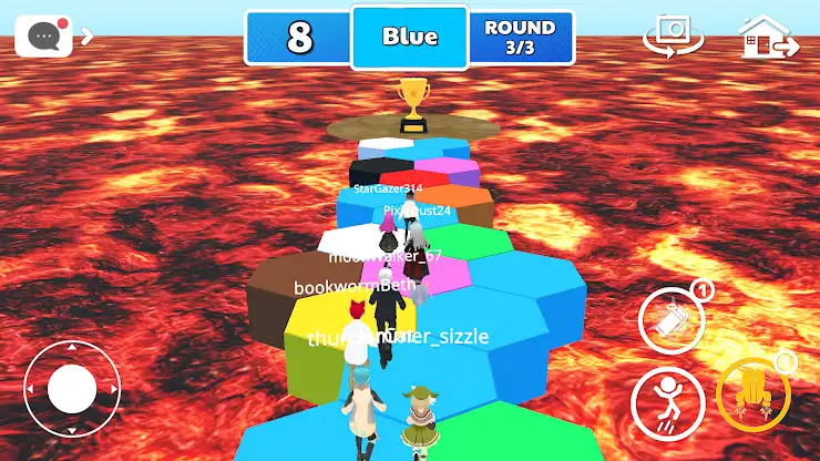 The Floor Is Lava Obby Nextbot screenshot 7