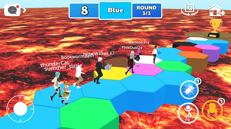 The Floor Is Lava Obby Nextbot screenshot 6