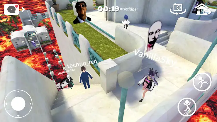 The Floor Is Lava Obby Nextbot screenshot 1