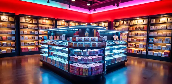 TCG Trading Card Mart Owner — Android game banner