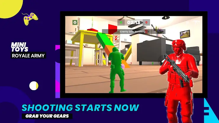 Mini Toys: Royale Army screenshot 1