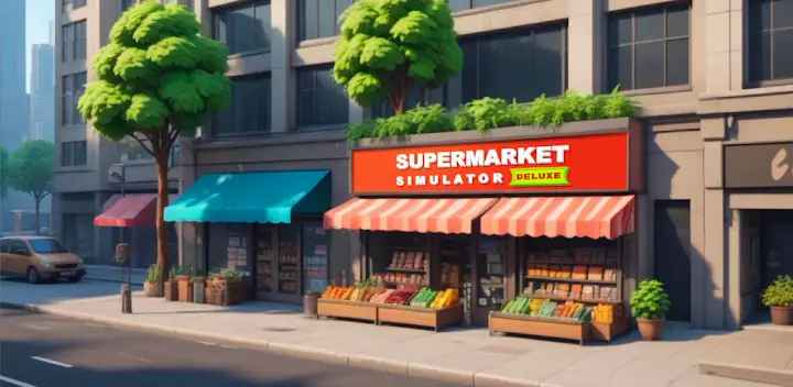Build Your Own Supermarket — Android game banner