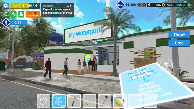 Waterpark Owner Simulator screenshot 5