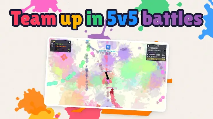 Color War: Dogfight Games screenshot 2