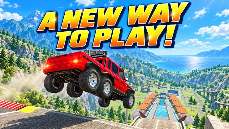 Beam Ramp: Crash Car Simulator screenshot 2