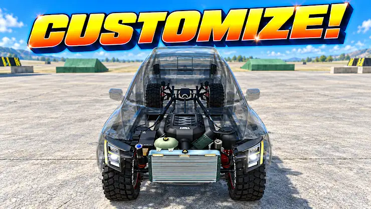 Beam Ramp: Crash Car Simulator screenshot 5
