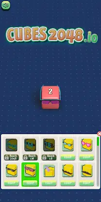 Cubes 2048.io screenshot 2