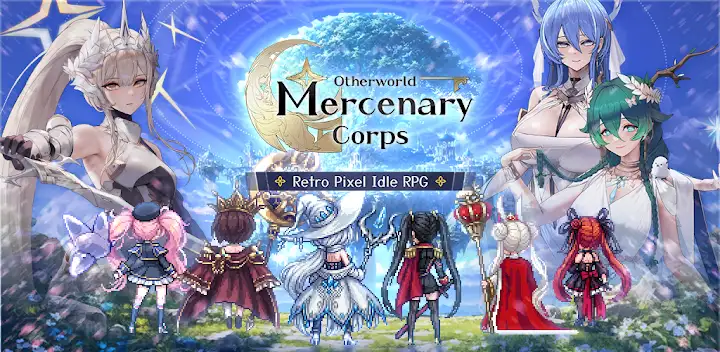 Otherworld Mercenary Corps — Android game banner