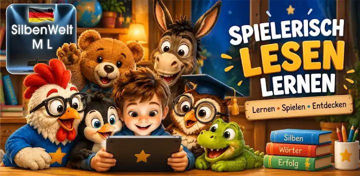 SilbenWelt M_L — Android game banner