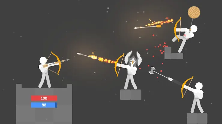 Ragdoll Archers - CrazyGames screenshot 3
