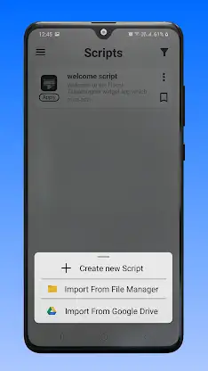 Fluent Teleprompter widget screenshot 4