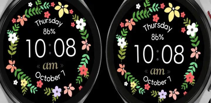 Autumn Watch Face — Android app banner