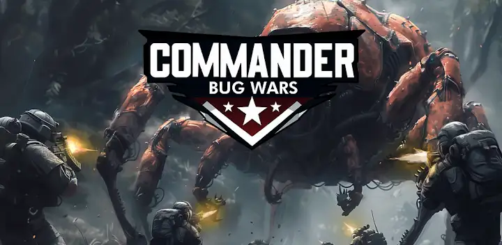 Commander Bug Wars — Android game banner