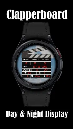 Clapperboard Watch Face screenshot 4