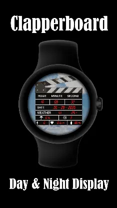 Clapperboard Watch Face screenshot 5