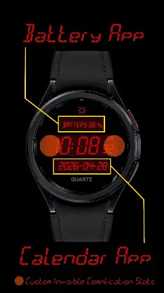 Digital Watch Face 01 screenshot 5