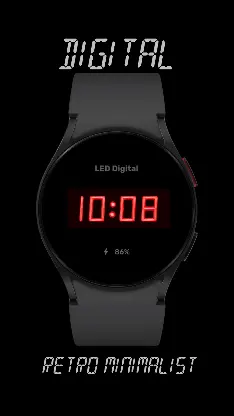 Digital Watch Face 05 screenshot 3
