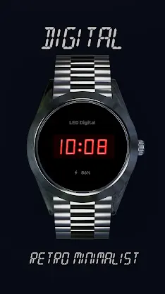 Digital Watch Face 05 screenshot 1