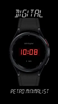 Digital Watch Face 05 screenshot 4