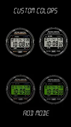 Digital Watch Face 06 screenshot 6