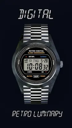 Digital Watch Face 06 screenshot 1