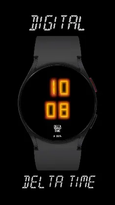 Digital Watch Face 07 screenshot 3