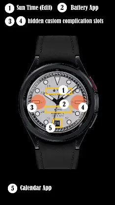 Diver Watch Face 03 screenshot 7