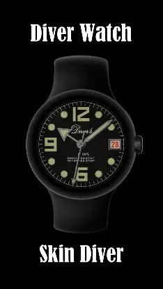Diver Watch Face 06 screenshot 5