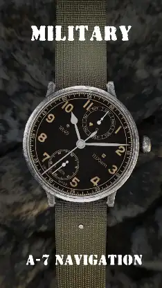 Military Watch Face 06 screenshot 1