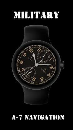 Military Watch Face 06 screenshot 6