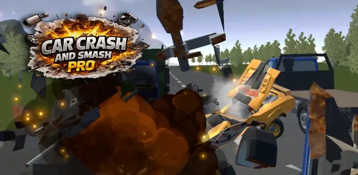 Car Crash And Smash Pro — Android game banner