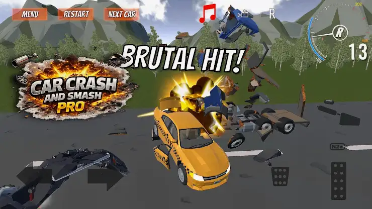 Car Crash And Smash Pro screenshot 4