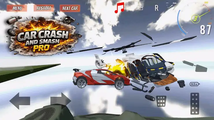 Car Crash And Smash Pro screenshot 5