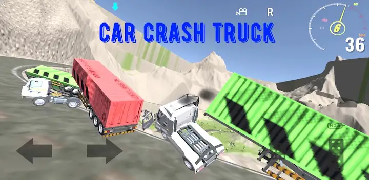 Car Crash Truck — Android game banner