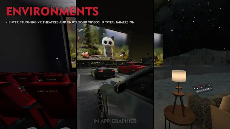 VR Player Plus - Movie Theatre screenshot 3