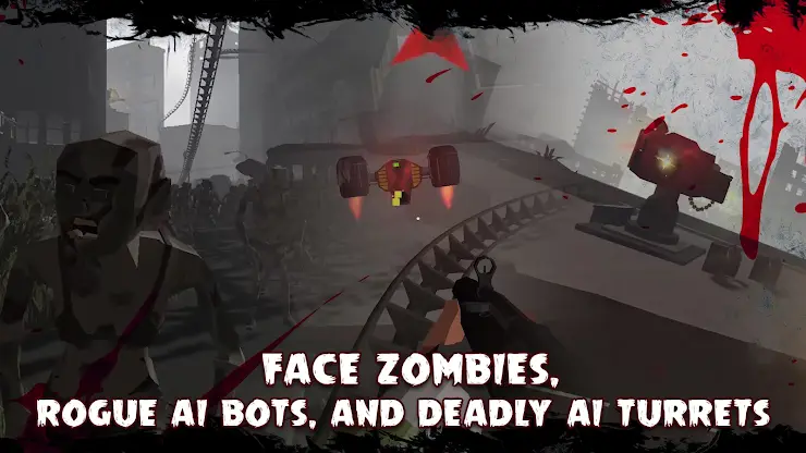 VR Zombie killer Rollercoaster screenshot 2