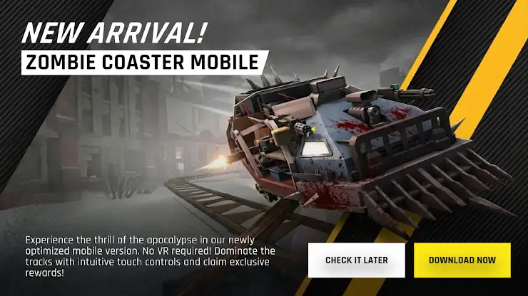 Zombie Killer Rollercoaster screenshot 1