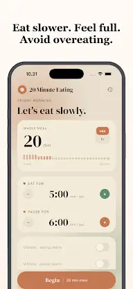 20 Minute Eating screenshot 1