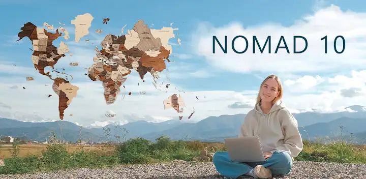 Digital Nomad 10: Social App — Android app banner