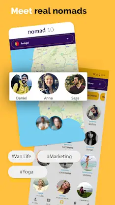 Digital Nomad 10: Social App screenshot 1