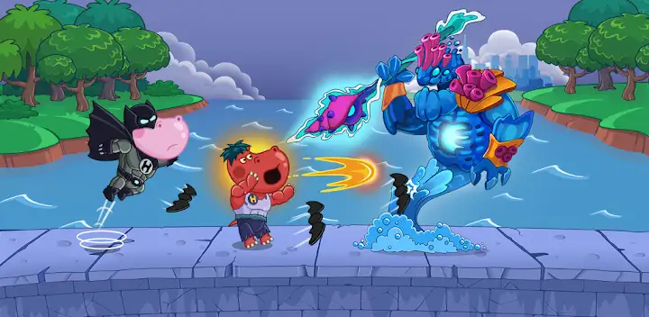 Superhero for Kids — Android game banner