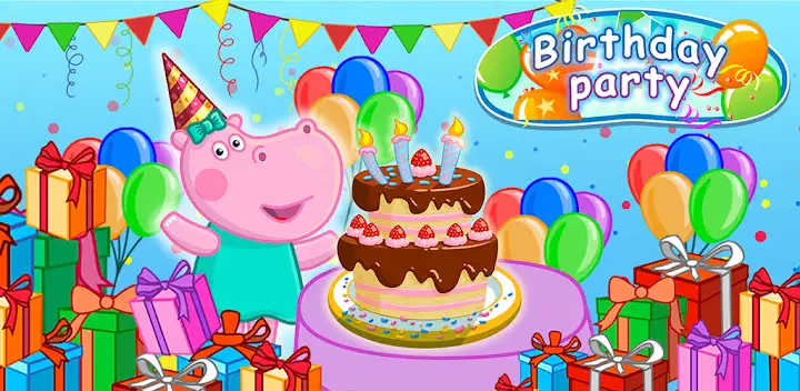 Kids birthday party — Android game banner