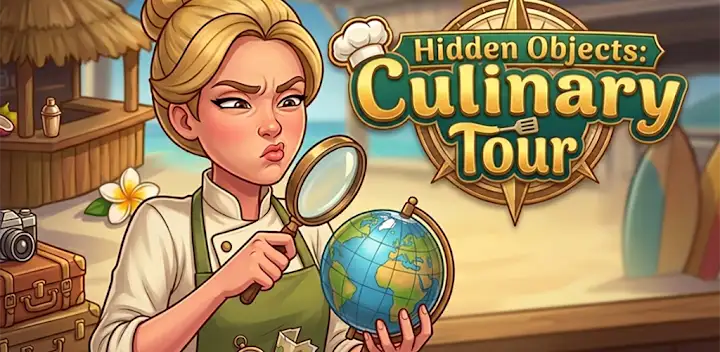 Hidden Objects: Culinary Tour — Android game banner