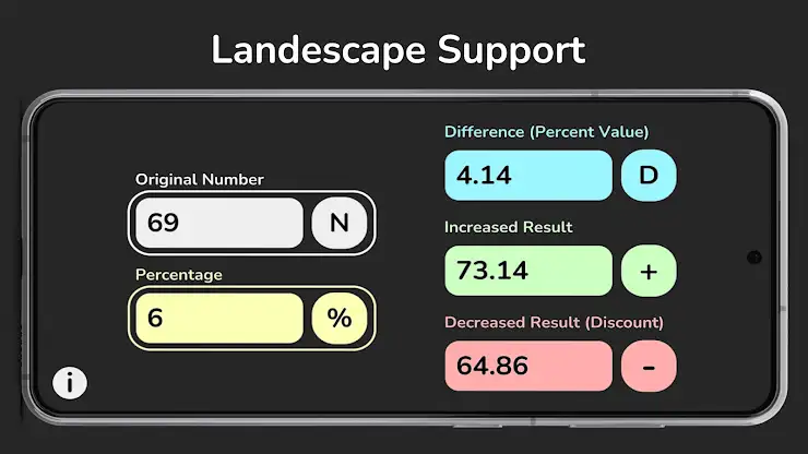 Simple Percentage Calculator screenshot 7
